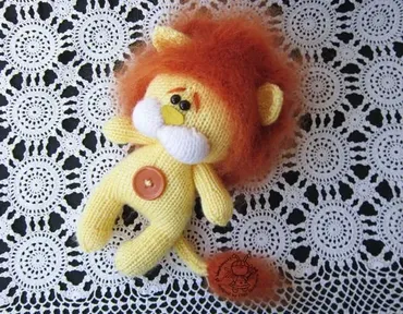 Мастер-класс «Игрушка для сна Львенок»  (Моргунова Ольга)