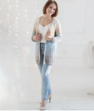 [annvi_knits] Кардиган Simple lines (Анна Винокурова)
