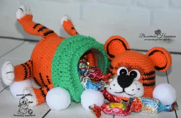Шкатулка Тигрëнок (Валентина Никитина)