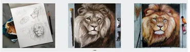Интенсив по анималистике «Царь зверей» (Татьяна Yourartpets)