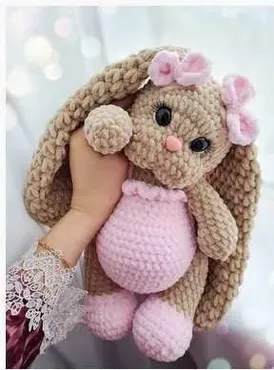 Зайчик с бантиками (Дарья Киселёва)