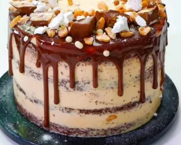 [Pastry School] Торт «Сникерс» (Елена Крохмаль)