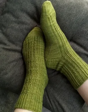 [olgaalexeeva_knit48] Носки Ракита_socks (Ольга Алексеева)