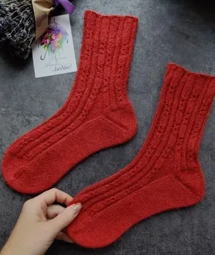 [olgaalexeeva_knit48] Носки sad_socks (Ольга Алексеева)