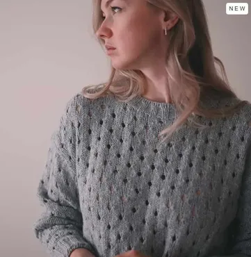 [staryxo_knit] Джемпер Holey (Юлия Старикова)
