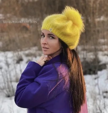Берет Lovely_beret (grenka87knit)