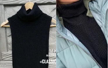 Манишка Classic (_olesia_knitting)