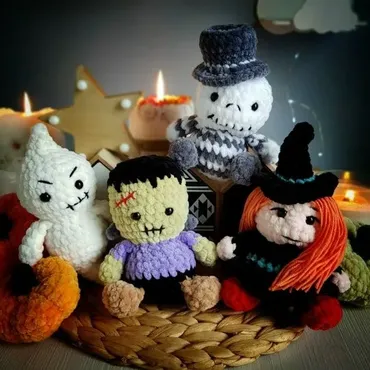 [chirka_toys] Halloween. Набор МК 4 в 1 (Екатерина Чиркова)