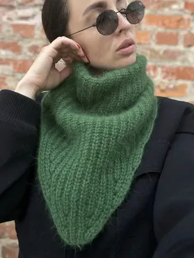 [grenka87knit] Бактус платок (Вероника Елевич)