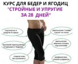 Курс для бедер и ягодиц «Стройные и упругие за 28 дней» (Владимир Никифоров)