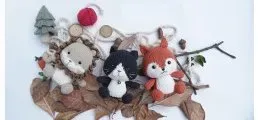 [Вяжи.ру] Вязаные спицами игрушки Aki – Rin – Natsu (Shino craft)