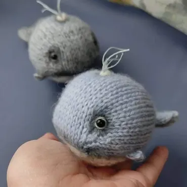 [KnitFunnyZoo] Китенок (Марина Филиппова)