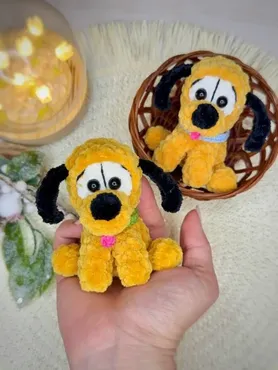 [Zheltova_toys] Мини Плутоша (Светлана Желтова)