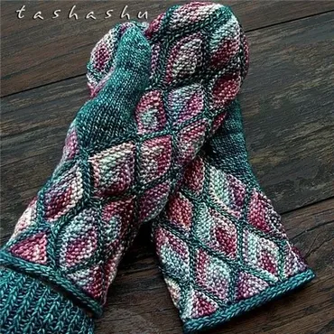 Варежки Зимняя Сказка  (Светлана Гордон)