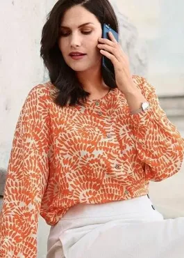 [Burda Style] Блузка №128. Выкройка из Burda №3-2020