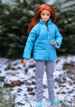 [YG Dollstyle] Пуховик для Барби (Юлия Грамотнева)