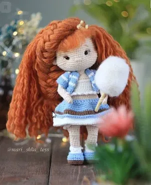 Кукла Карамелька  (mari_shka_toys)