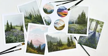 [Art box studio] Лесочек. Акрил