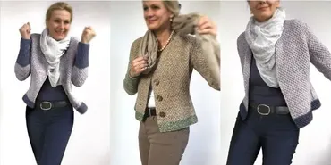 [Вяжи.ру] Женский жакет Cheat your Tweed (Ютта фон Хинтерм Штайн)