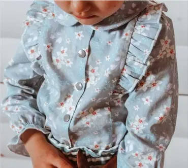 [Blogflamingo] Рубашка Лиза. Размеры 98-128 (Гульназ Макарова)
