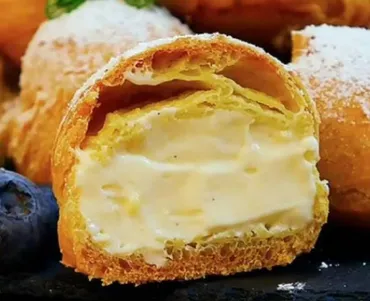 [Pastry School] Профитроли с ванильным кремом (Елена Крохмаль)