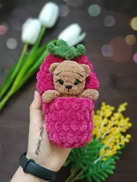 [jmimi_smile] Мишка в малинке (Евгения Пигичко)