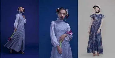 Длинное платье с коротким рукавом в технике нарезки всей раскладки (Алена Селезнева)