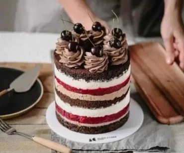 [Alina2Cake] Торт «Вишневый лес» (Алина Ахмадиева)