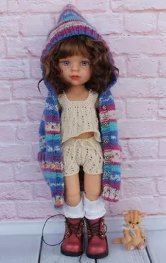 МК «Фантазия-2» кардиган на Паолок и Минуш (Марина Кащенкова)