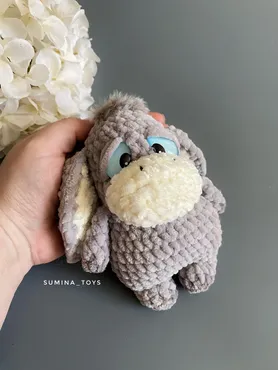 [Sumina_toys] Грустный ослик (Ирина Сумина)