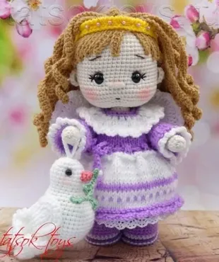 [Tatsok_toys] Малышка Ангелочек (Татьяна Соколова)