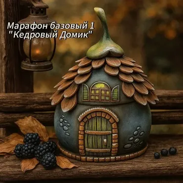 Марафон базовый 1. Кедровый домик (Лёля Раевская)