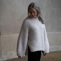 [Вяжи.ру] Свитер оверсайз Smilla (Энн Венцель)