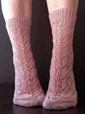 Носки О-ханами (sock_s_love)