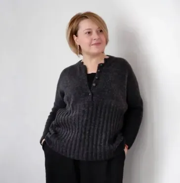 [Triskele] Джемпер Garzato polo (Лена Родина)