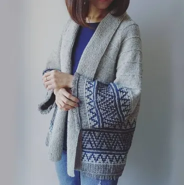 Женский кардиган Boho Style Mosaic Cardigan (Irene Lin)