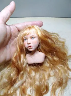 Мастер класс по росписи лица куклы из living doll (Наталья Зозина)