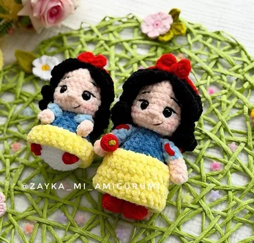 zayka_mi_amigurumi] Белоснежка (Миранда Айвазян)
