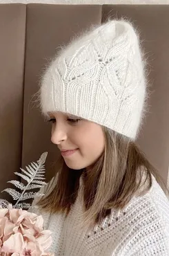 [avgustina_knit] Шапка Magnolia (Юлия Гнатовская)
