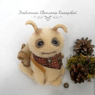 [Игрушка] Мастер-класс Улька. Вязание (Светлана Комарова)