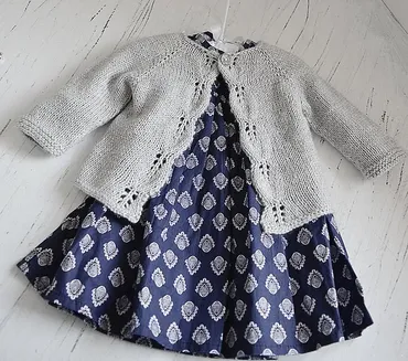 [Вяжи.ру] Кардиган для девочек Aida (OGE Knitwear)