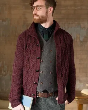 The Mt. Auburn Cardigan. Кардиган Оберн (Ирина Аникеева)