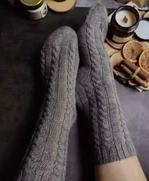 [olgaalexeeva_knit48] Носки riddle_socks (Ольга Алексеева)
