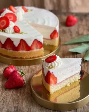 [olgabogatova] Клубничный чизкейк (Ольга Богатова)