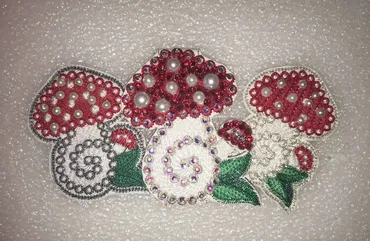 [New Embroidery] Дизайн машинной вышивки «Мухомор» (varan)
