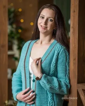 [kolechkoknit] Кардиган Ариэль (Ольга Кольцова)