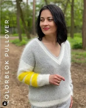 [Вязание] Пуловер «Colorblock» (natali_aksyonova_knit)