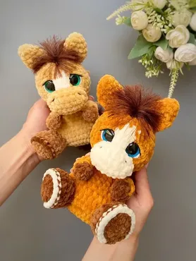 [Zheltova_toys] Лошадка (Светлана Желтова)