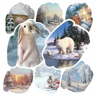 Новогодний. Масло (Ирина Шпакова)