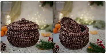 Горшочек с ажурным узором (Анна Татюк)